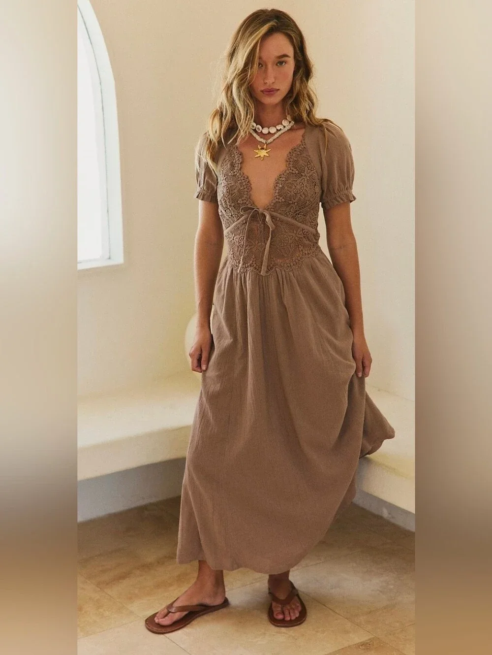 All You Need Is Lace Midi Dress - Picture 1 of 12